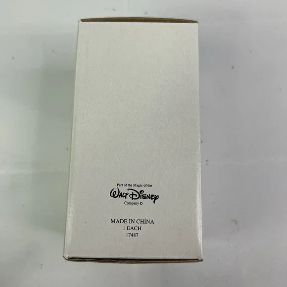 Disney Mickey Mouse February Trinket Hinged Porcelain Box NEW w/ Box - Picture 4 of 5